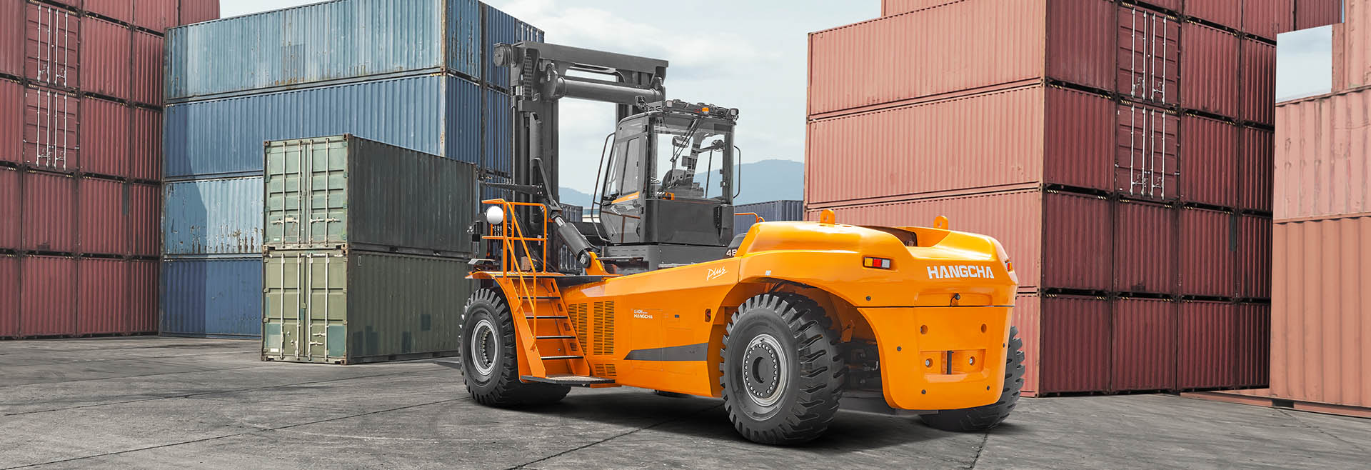 Náhledový obrázek Elektrický kontejnerový manipulátor (Li-Ion) – 38,0-48,0 t