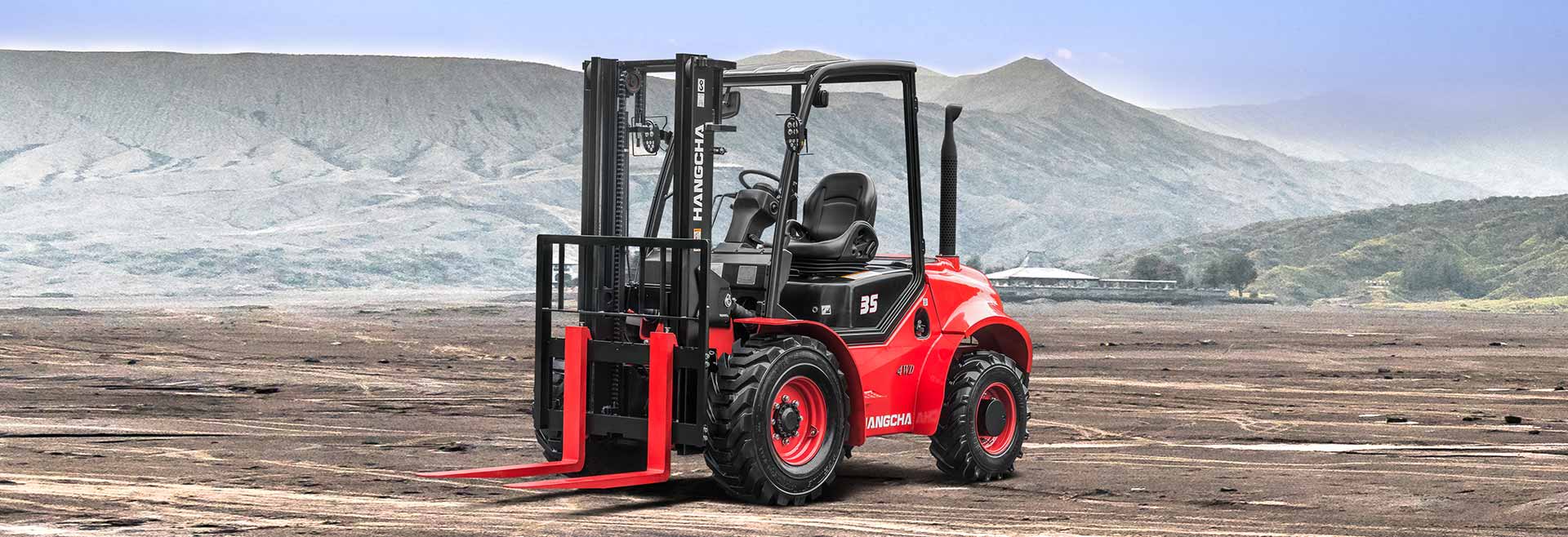 Náhledový obrázek Spalovací terénní vozík 4×4 – 2,5-3,5 t