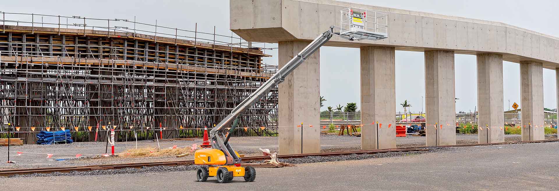Náhledový obrázek Elektrická kloubová plošina (Li-Ion)