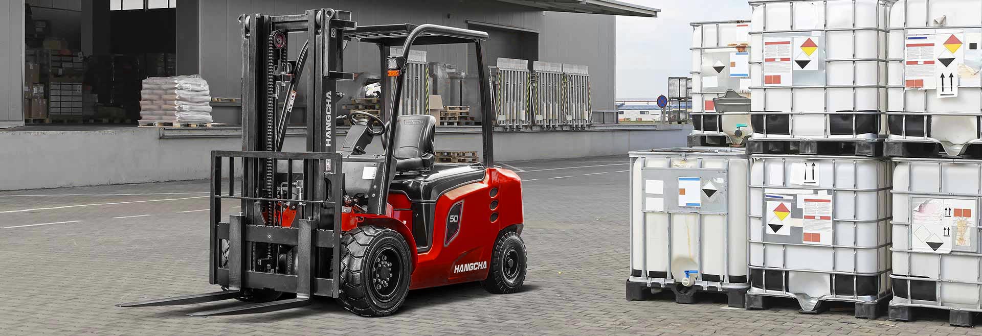 Náhledový obrázek Elektrický vysokozdvižný vozík – 4,0-5,0 t