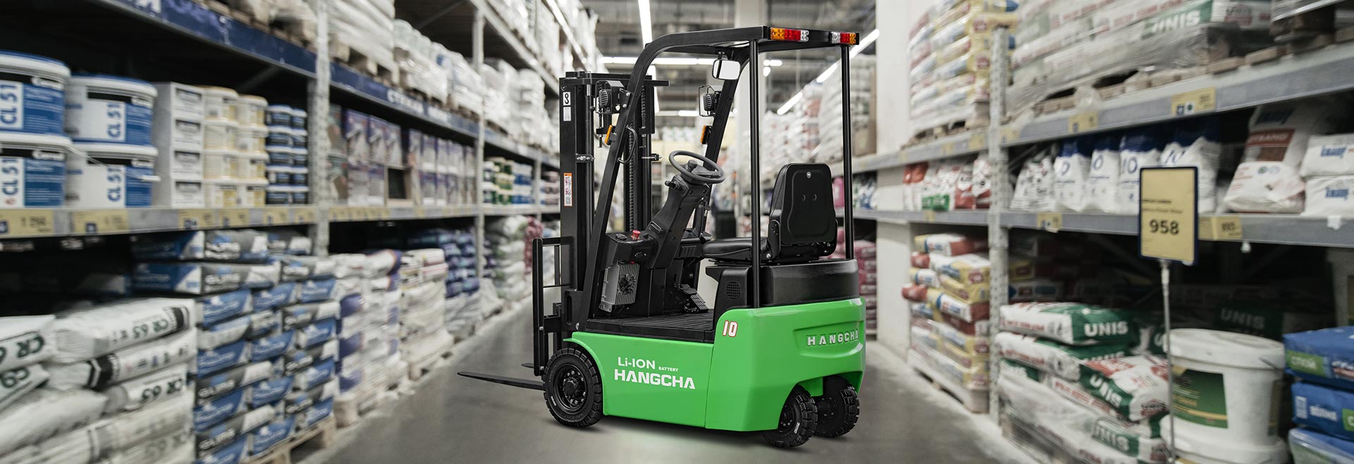 Náhledový obrázek Elektrické vysokozdvižné vozíky (Li-Ion) – 0,6–1,0 t